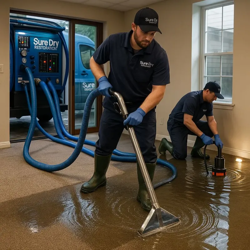 Water Extraction and Removal process in Carson, ND